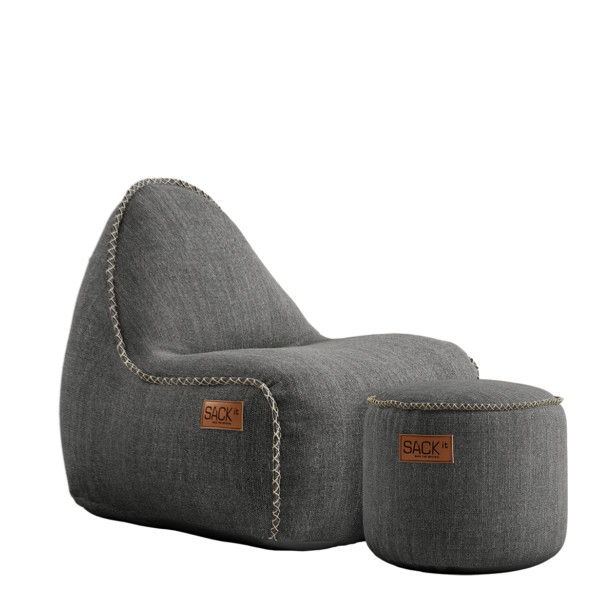 Cobana Junior Lounge Chair & Pouf