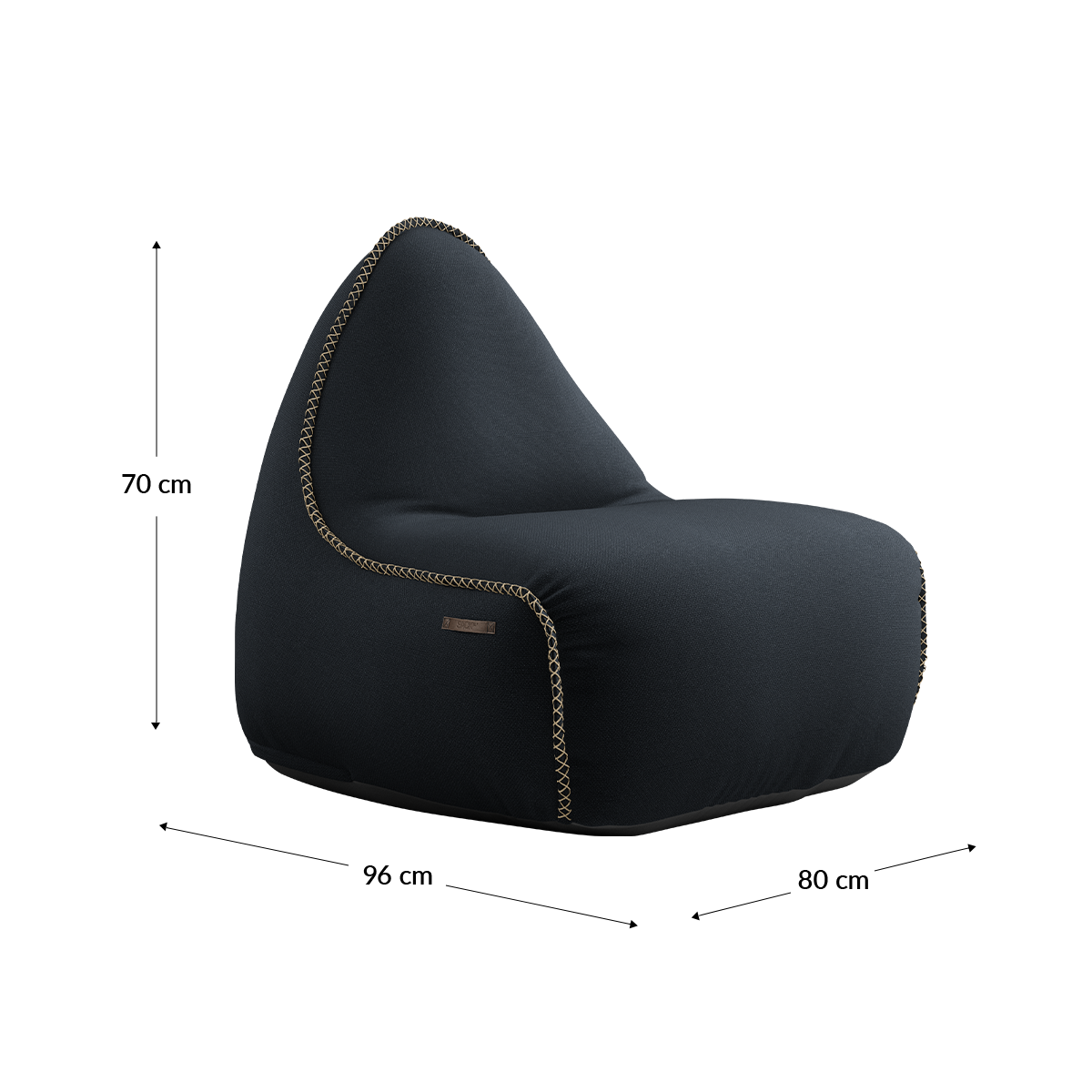 Cura Lounge Chair & Pouf