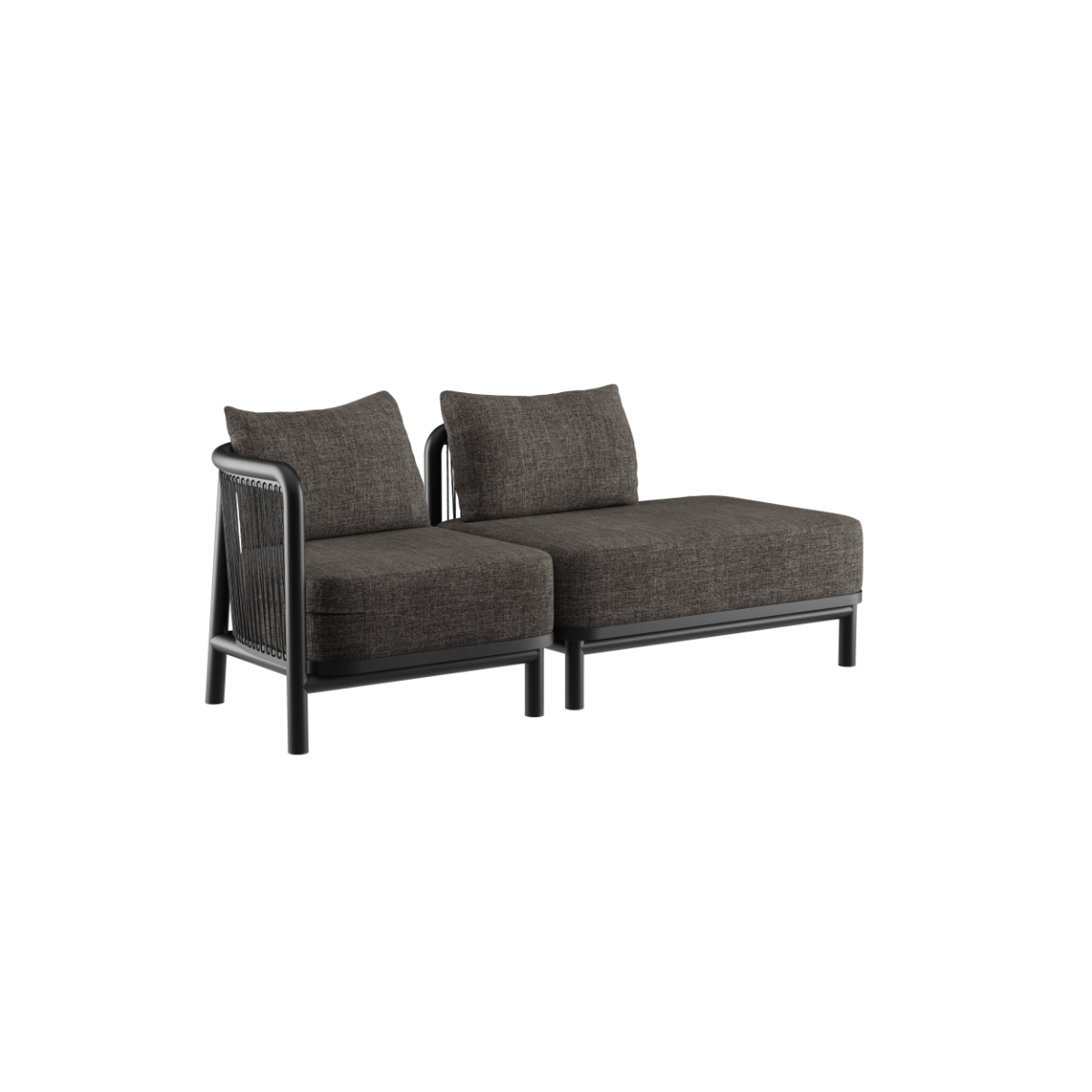 Kirra Lounge Sofa - 2 seater w/ open end