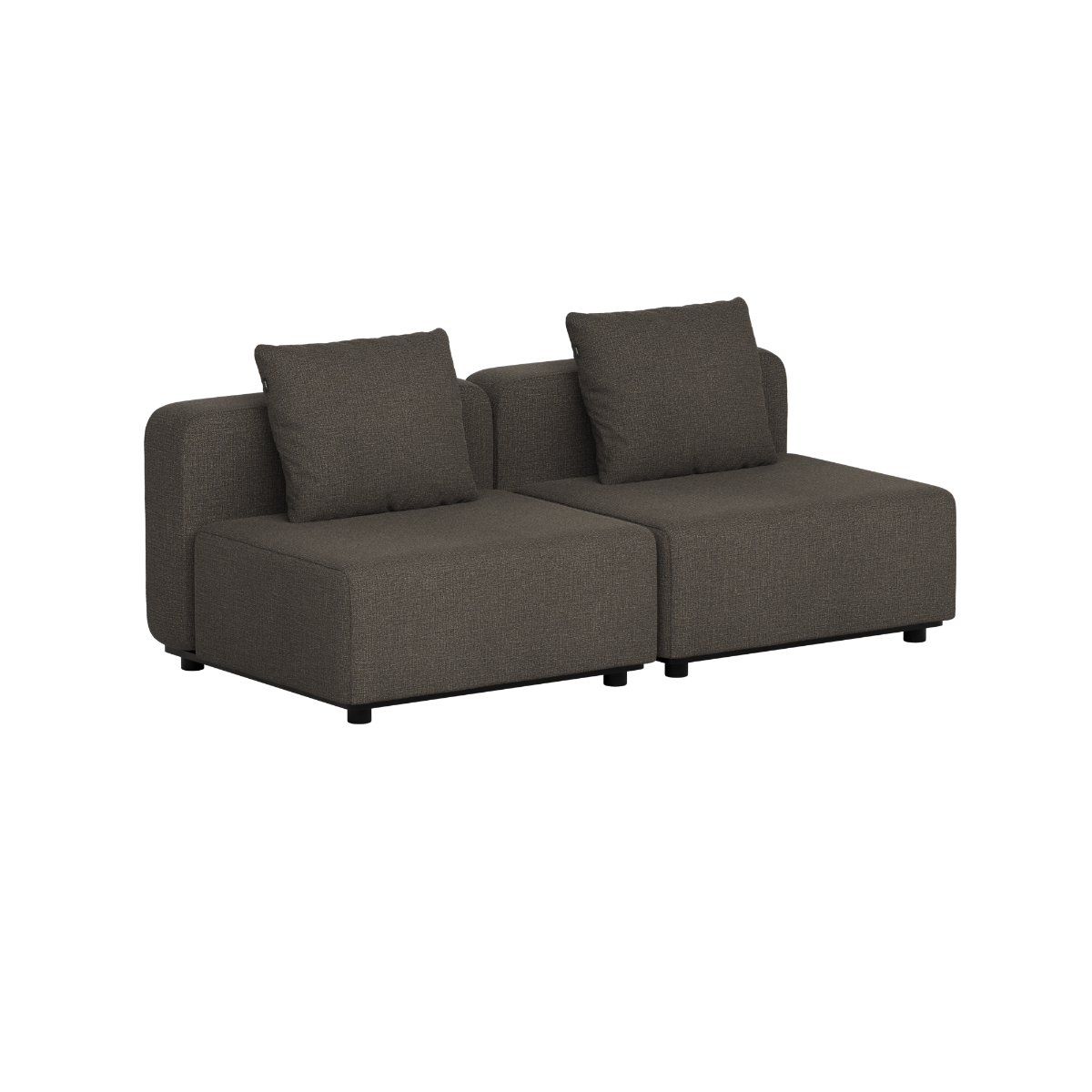 Cobana Lounge Sofa - 2 seater i Kirra Noir från sackit