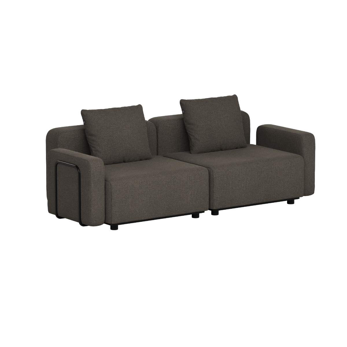 Cobana Lounge Sofa - 2 seater i Kirra Noir från sackit