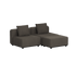 Cobana Lounge Sofa - 2 seater i Kirra Noir från sackit