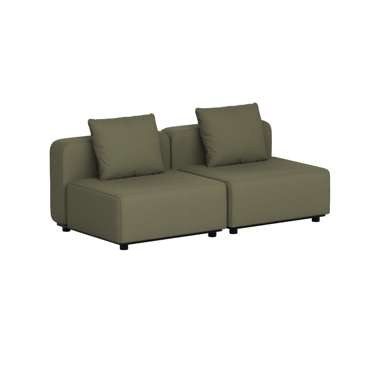 Cobana Lounge Sofa - 2 seater i Kirra Olive från sackit