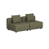 Cobana Lounge Sofa - 2 seater i Kirra Olive från sackit