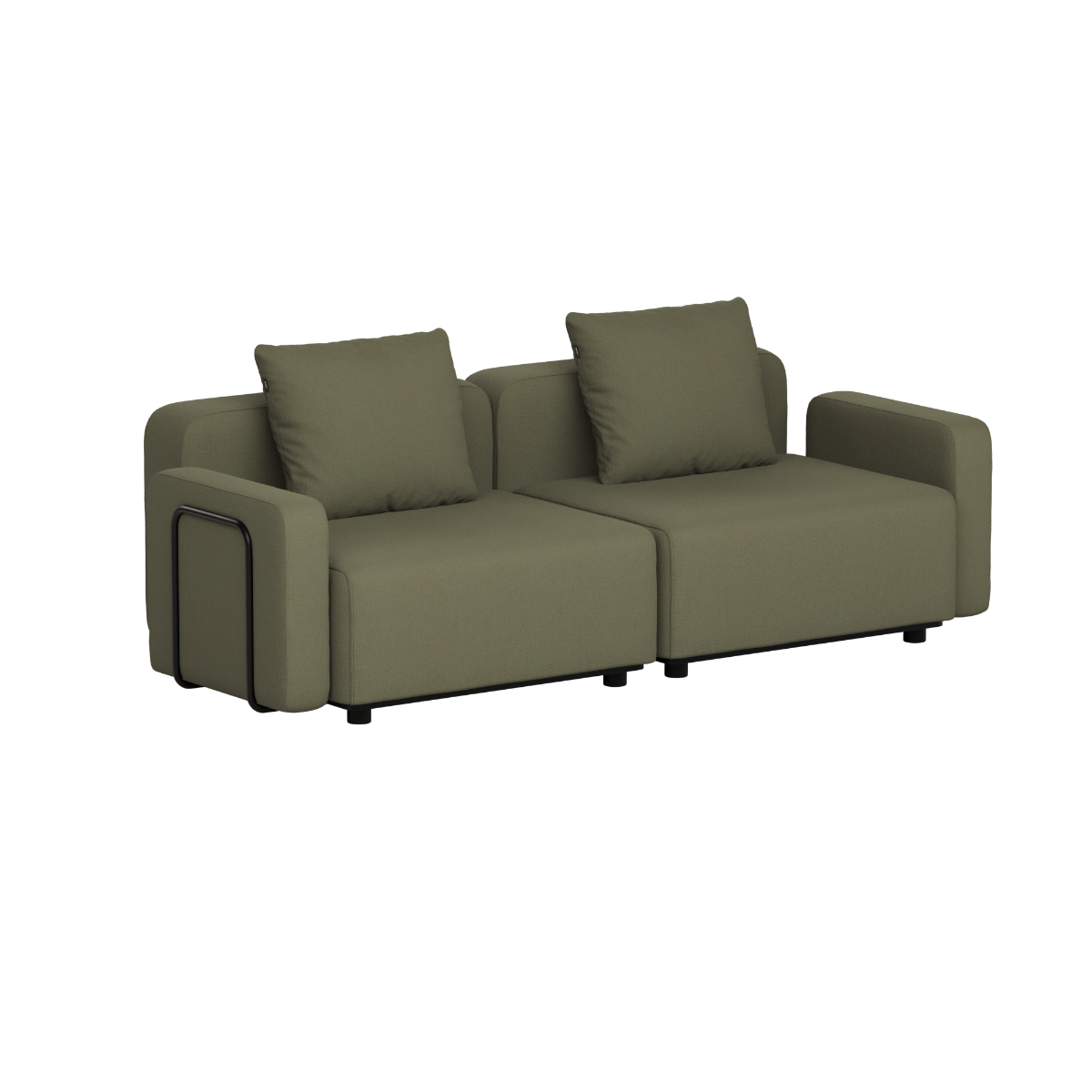 Cobana Lounge Sofa - 2 seater i Kirra Olive från sackit