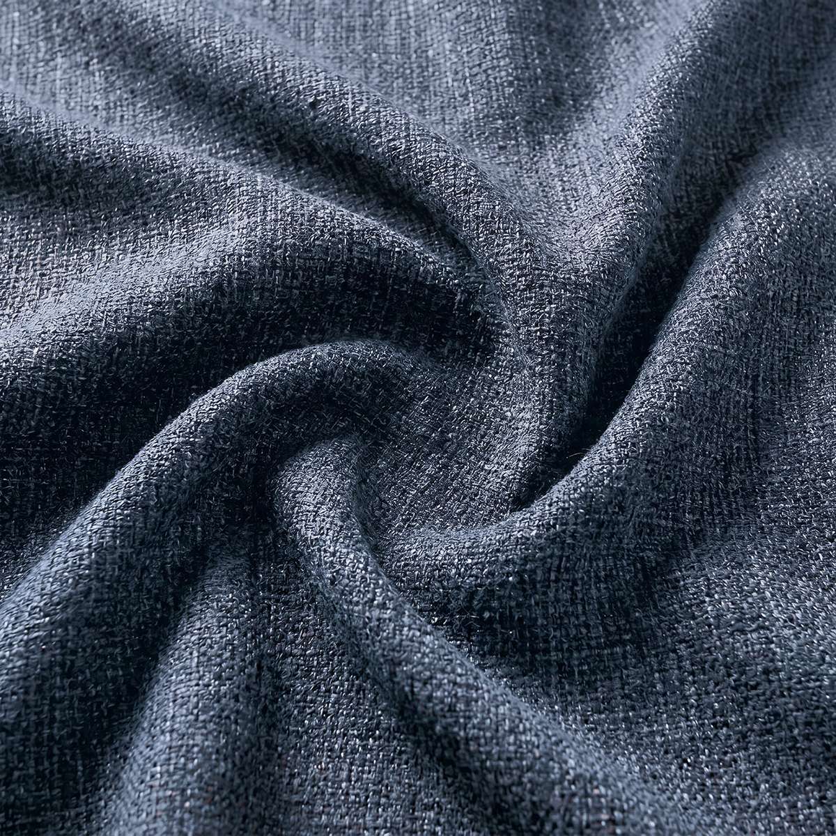Cobana Lounge Sofa - 3 Seater Chaise i indigo – närbild av tyget