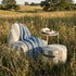sackit Chair Outdoor i Renesse Taupe – miljöbild