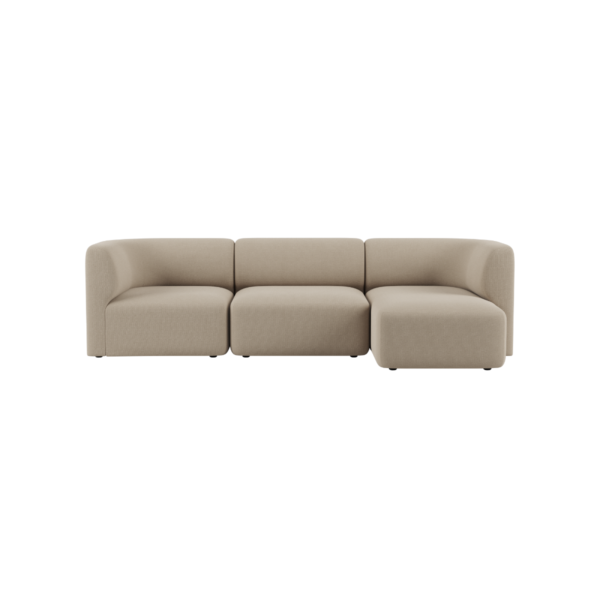 Fjord Sofa - 3 Seater Chaise Right