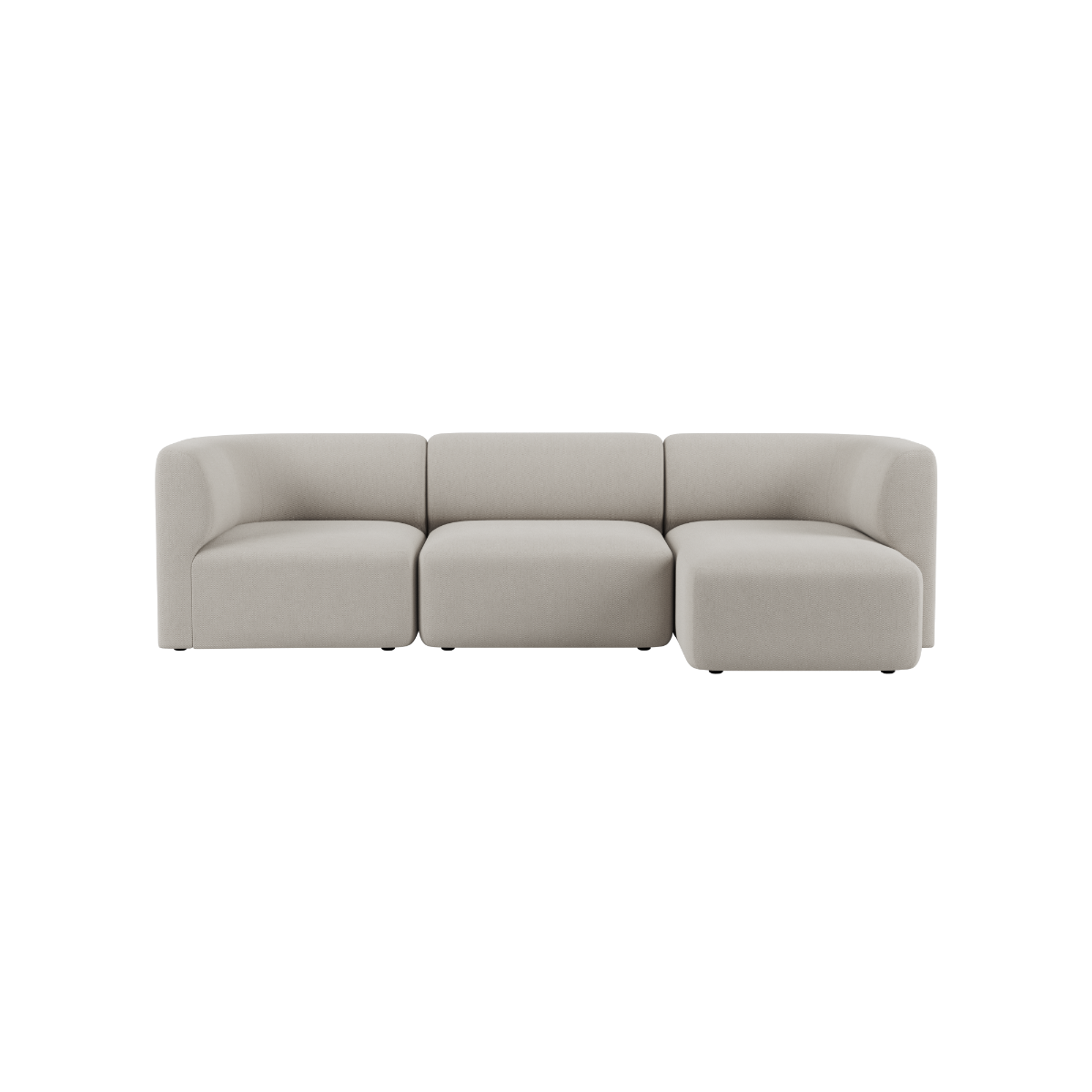 Fjord Sofa - 3 Seater Chaise Right