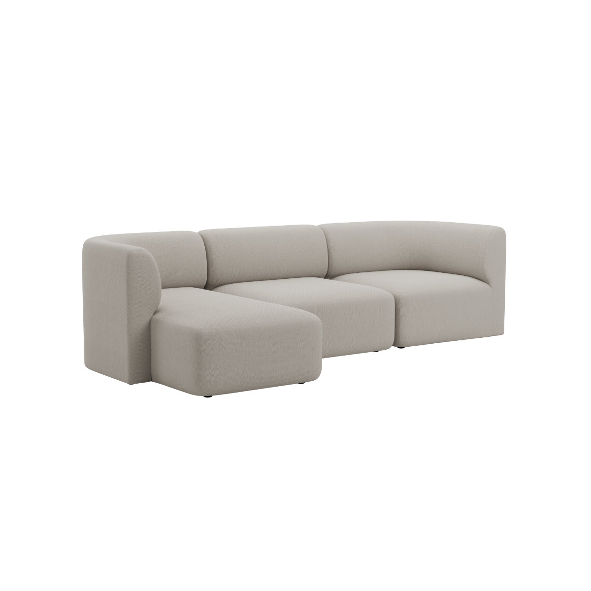 Fjord Sofa - 3 Seater Chaise Left