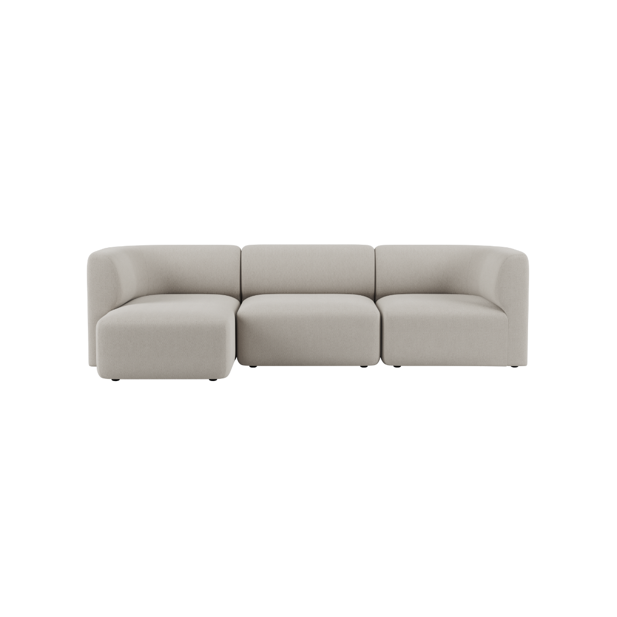 Fjord Sofa - 3 Seater Chaise Left